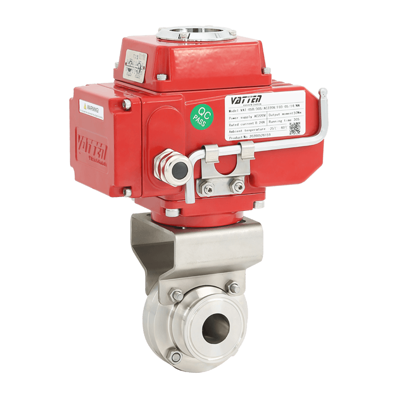 Van bướm kẹp vệ sinh điện