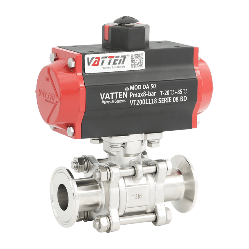 Van bi kẹp khí nén