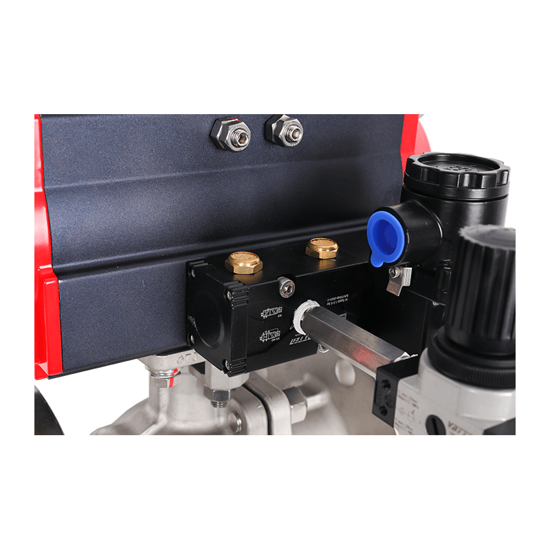 Van bi mặt bích chống cháy nổ bằng khí nén