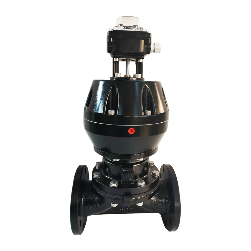 Van màng mặt bích khí nén