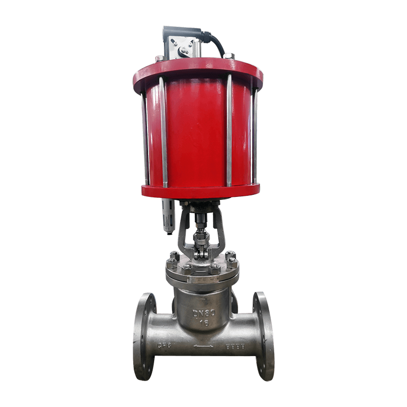 Van ngắt bằng thép không gỉ bằng khí nén