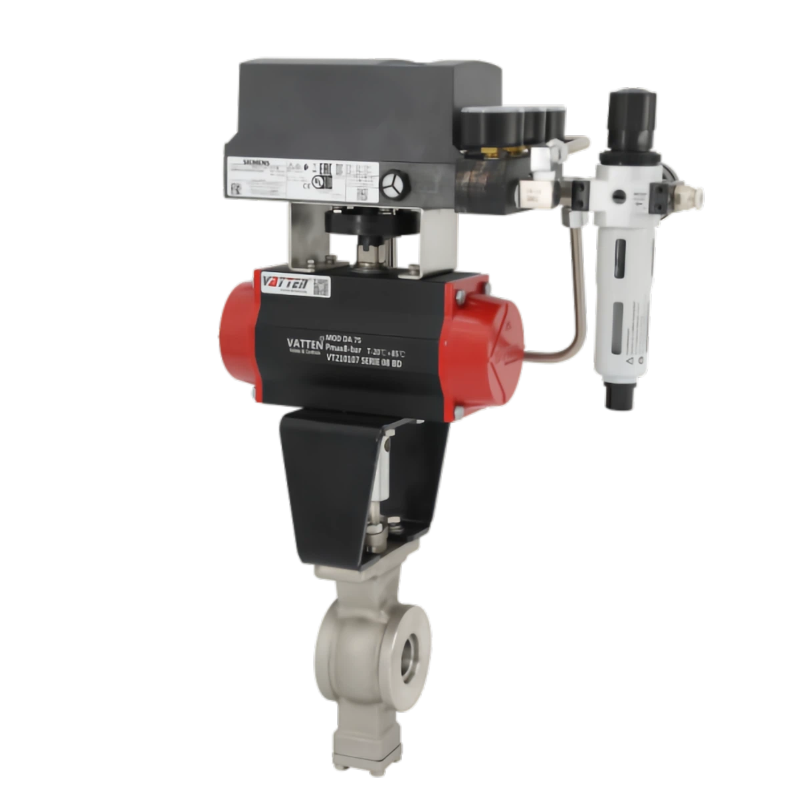 Van bi loại V khí nén